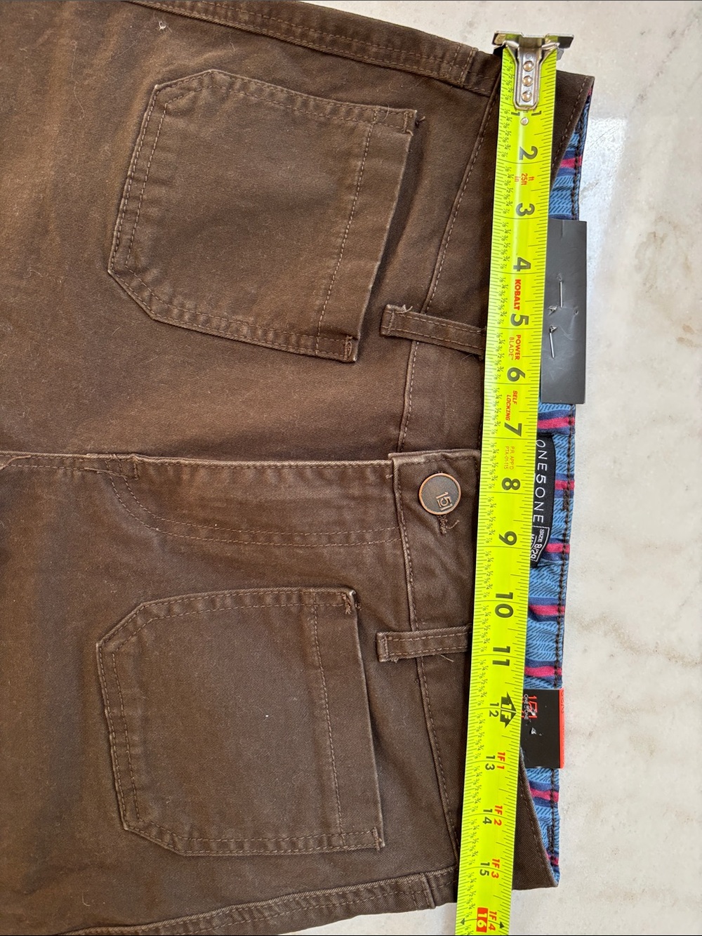 one 5 one Brown Wide-Leg Pants - Picture 8 of 8